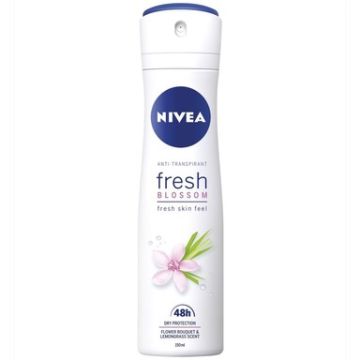 Nivea Fresh Blossom Дезодорант спрей против изпотяване за жени 150 мл