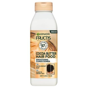 Garnier Fructis Smoothing Cocoa Butter Изглаждащ балсам с какаово масло за непокорна коса 350 мл