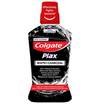 Colgate Plax Charcoal Вода за уста с екстракт от въглен 500 мл