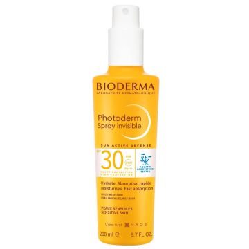 Bioderma Photoderm Слънцезащитен спрей - невидим SPF30 200 мл
