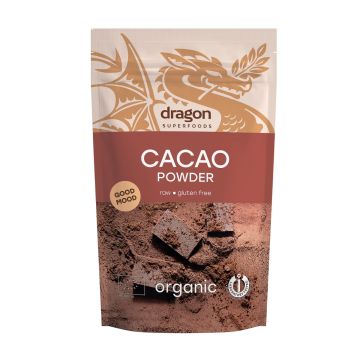 Био Какао на прах, сурово 200 гр Dragon Superfoods
