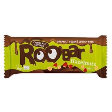 ROO’BAR Лешниково барче с био шоколад 30 гр