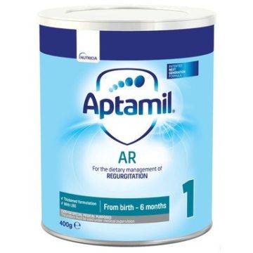 Aptamil AR 1 Адаптирано мляко против повръщане 0-6 месеца 400 г