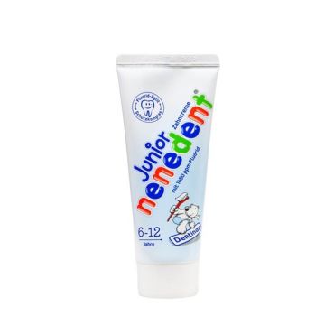 Nenedent Junior Паста за зъби без флуорид за деца 6-12г 75 мл