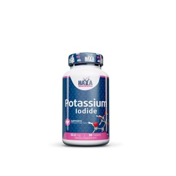 Haya Labs Potassium Iodide Калиев йодид 32.5 мг х30 таблетки