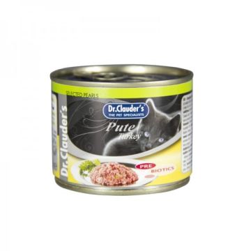 Dr.Clauder's Selected Pearls Pute Pre Biotics Мокра храна за котки пуешко месо 200 гр