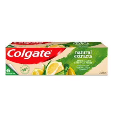 Colgate Natural Extracts Lemon паста за зъби с екстракт от лимон 75 мл