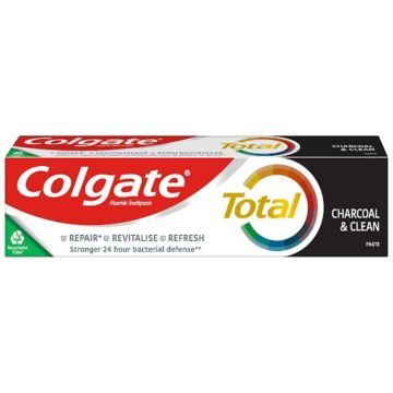 Colgate Total Charcoal & Clean паста за зъби с активен въглен 100 мл