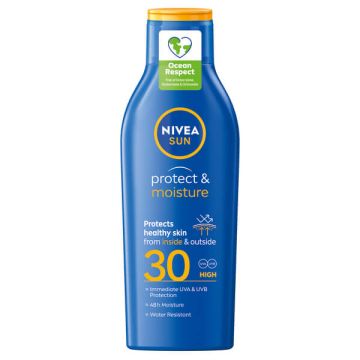 Nivea Sun Protect & Moisture Слънцезащитен хидратиращ лосион SPF30 100 мл