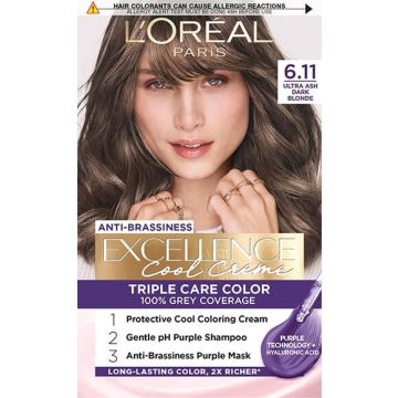 L’Oreal Excellence Cool Creme Боя за коса 6.11 Ultra Ash Dark Brown