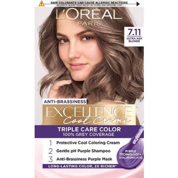 L’Oreal Excellence Cool Creme Боя за коса 7.11 Ultra Ash Blonde