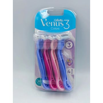 Gillette Venus 3 Simply Дамска самобръсначка 4 бр