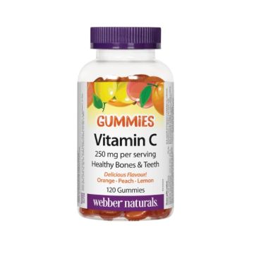 Webber Naturals Витамин С Гъми 125 mg x120  желирани таблетки