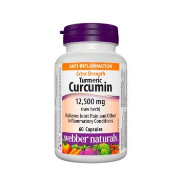 Webber Naturals Turmeric Curcumin Куркумин Супер Концентрат 500 мг x 60 капсули