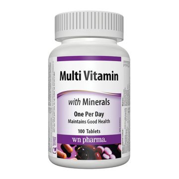 Webber Naturals Мултивитамини и минерали х100 таблетки