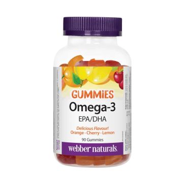 Webber Naturals Омега 3 Гъми х90 желирани таблетки