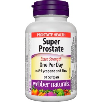 Webber Naturals Super Prostate Супер формула за простата х60 софтгел капсули