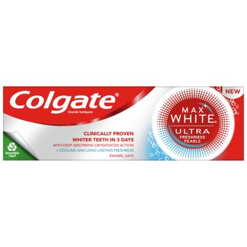 Colgate Max White Freshness Pearls Избелваща паста за зъби 50 мл