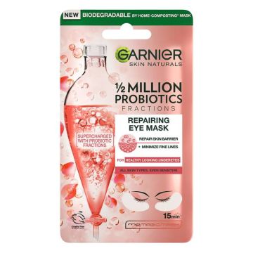 Garnier Skin Naturals Probiotics Хартиена обновяваща маска за очи 6 гр
