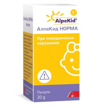 Алпекид Норма при поведенчески проблеми и хиперактивност х20 г пилули DHU
