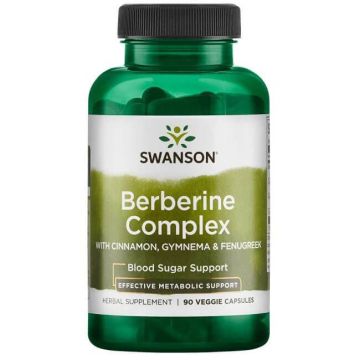 Swanson Berberine Complex Берберин комплекс х 90 капсули