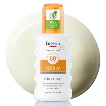 Eucerin Sun Sensitive Protect Слънцезащитен спрей за тяло SPF50+ 200 мл