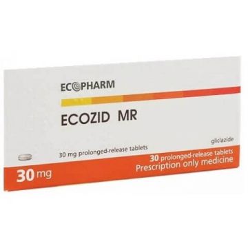 Екозид MR 30 мг х 30 таблетки Ecopharm