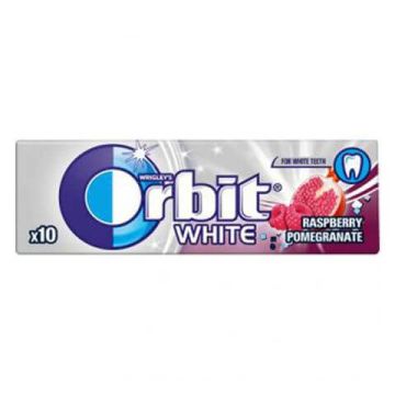 Orbit White Дражета с аромат на малина и нар х 10 броя