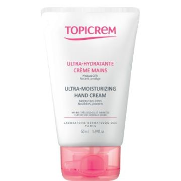 Topicrem Ultra–Moisturizing Hand Cream Ултра нежен и овлажняващ крем за ръце 50 мл