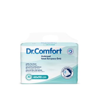 Еднократни чаршафи Dr. Comfort 60/90 30 бр