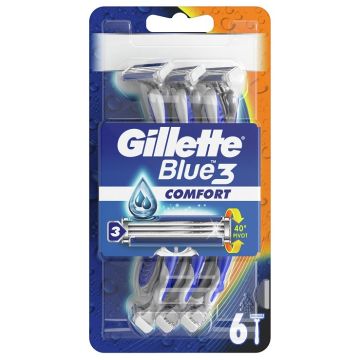 Gillette Blue 3 Comfort Еднократна самобръсначка х6 бр