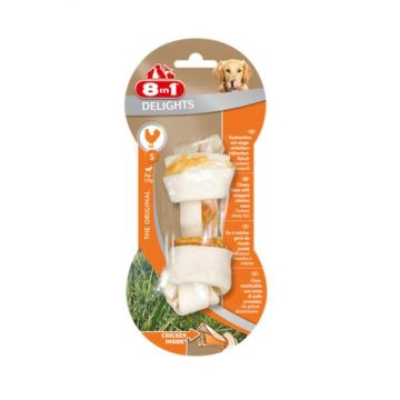 8in1 Delights Кокал от пилешко месо за кучета S 