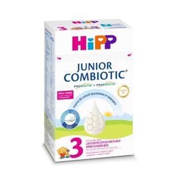 Hipp Junior Combiotic 3  мляко за малки деца 12М+ 500 гр