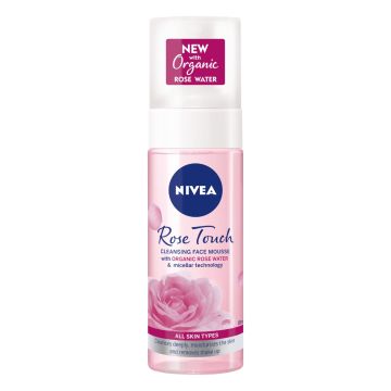 Nivea Rose Touch Измиваща пяна за лице 150 мл