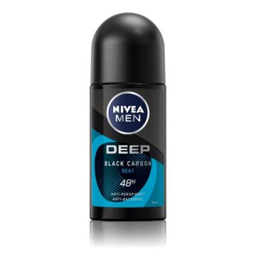 Nivea Men Deep Beat Дезодорант рол-он против изпотяване за мъже 50 мл