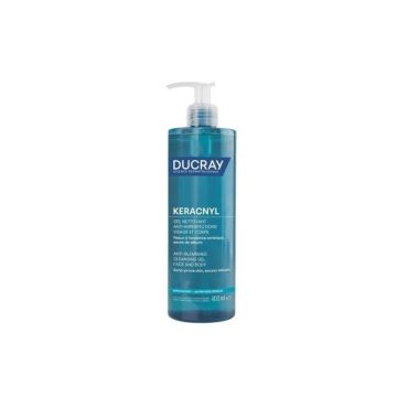 Ducray Keracnyl Пенещ се гел за лице и тяло 400 мл