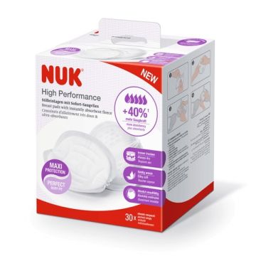 Nuk High Performance Подплънки за кърмачки 30 бр 