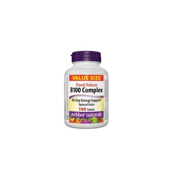 Webber Naturals Vitamin B100 Complex Витамин В комплекс 140 таблетки