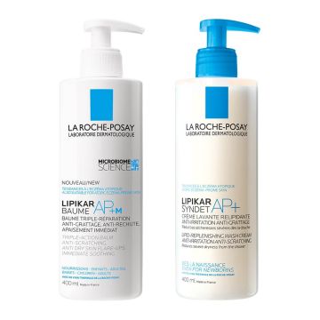La Roche-Posay LIPIKAR Протокол за суха кожа, склонна към атопия (почистване и грижа)