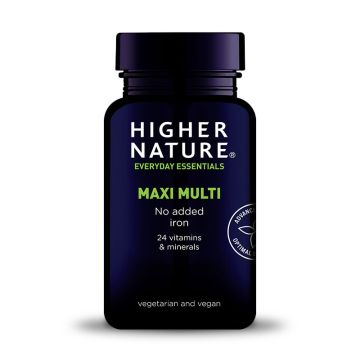 Higher Nature Maxi Multi Мултивитамини без желязо х 90 таблетки
