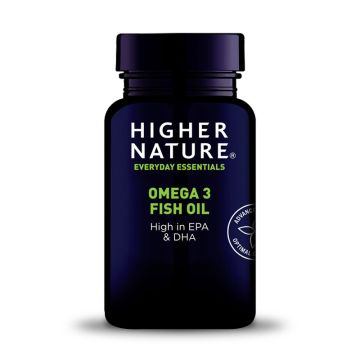 Higher Nature Omega 3 Fish Oil Рибено масло х 90 капсули