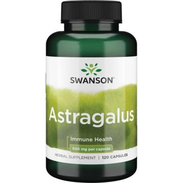 Swanson Astragalus Астрагалус 500 мг х 120 капсули