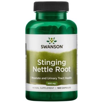 Swanson Stinging Nettle Root Корени от Коприва 500 мг х 100 капсули
