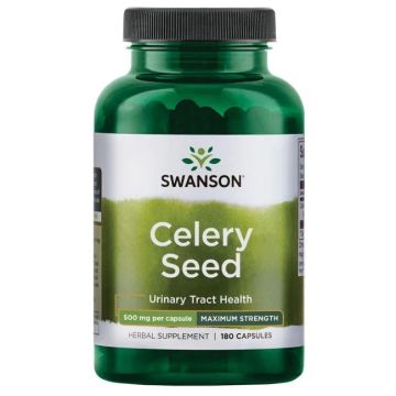 Swanson Celery Seed Семена от целина 500 мг х 180 капсули