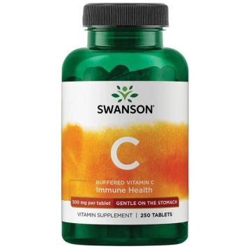 Swanson Buffered C Буфериран витамин С 500 мг х 250 таблетки