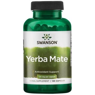 Swanson Yerba Mate Йерба мате 125 мг х 120 капсули