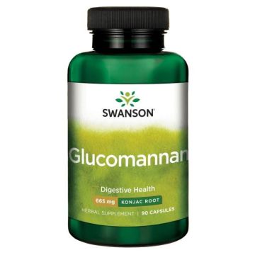 Swanson Glucomannan Глюкоманан 665 мг х 90 капсули