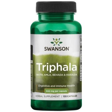 Swanson Triphala Трипхала 500 мг х 100 капсули