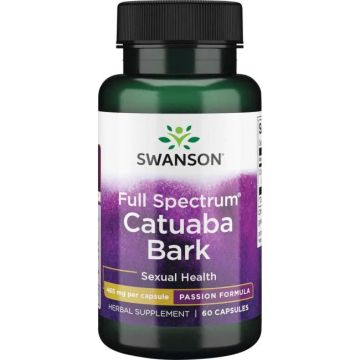 Swanson Catuaba Bark Кора от катуаба 465 мг х 60 капсули