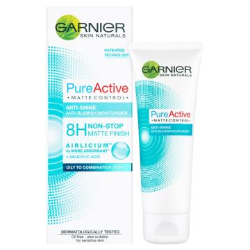 Garnier Pure Active Дневен матиращ и хидратиращ крем за лице 50 мл